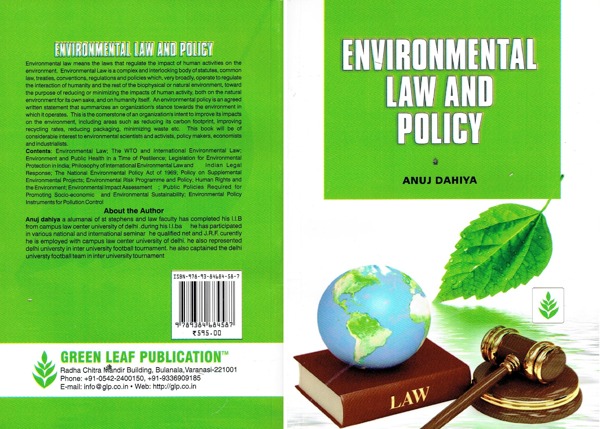 Environmental Law and Policy